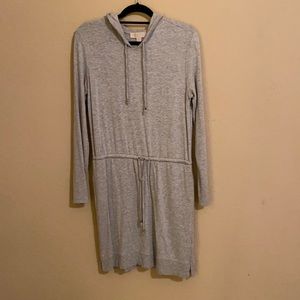Michael Kors jersey dress w/ hood